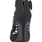 GUESS Womens Adhirra Peep Toe Special Occasion Ankle Strap, Black, Size 9