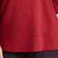 Charter Club Women's Textured Top Wine Size 0X