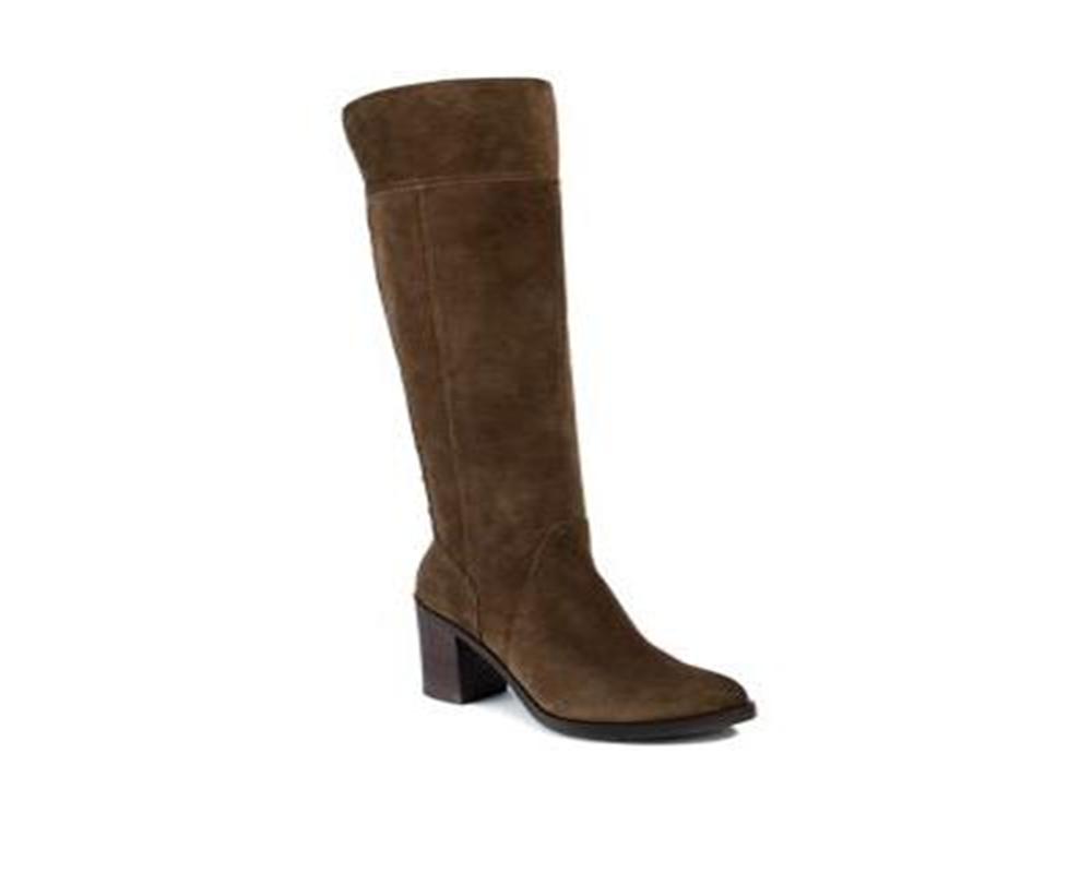 Lucca Lane Women's Moss Grommet Rinah Suede Boot Green Size 6 M