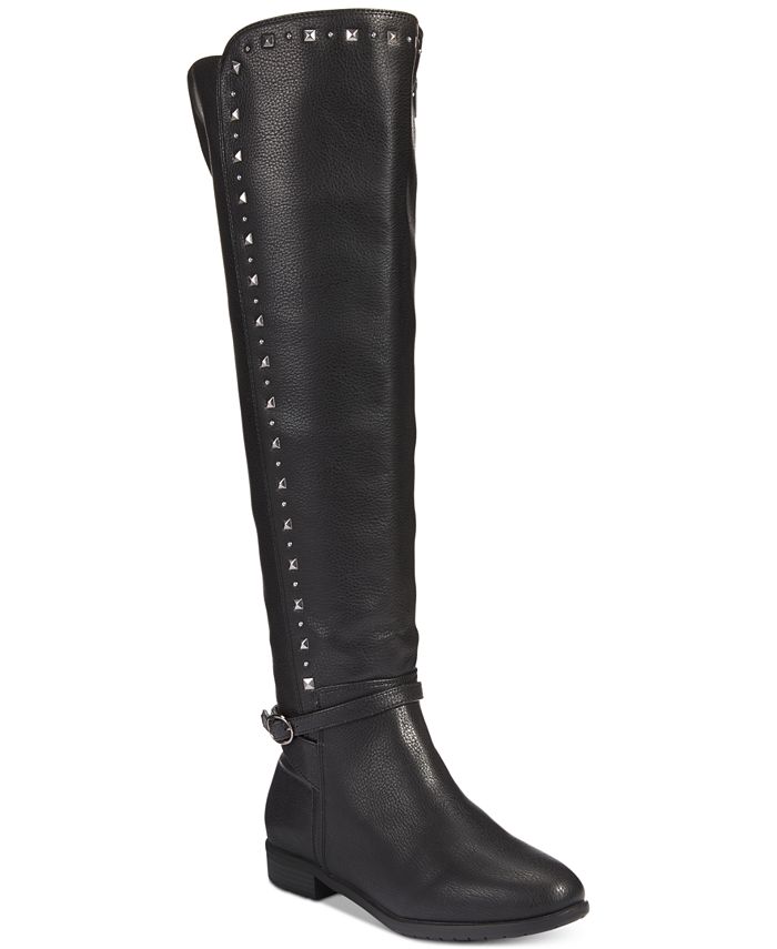 Rialto Women's Ferrell Riding Boot Black Size 5 M