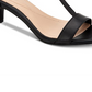Alfani Women's Chiarra Leather Open Toe Formal T-Strap Sandals Blush  Size 7.5M