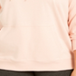 Columbia Women's Logo French Terry Hoodie, Peach Cloud, Size 3X