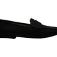 American Rag Women's Cammie Leather Closed Toe Loafers Black Size 10 M
