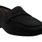 American Rag Women's Cammie Leather Closed Toe Loafers Black Size 10 M