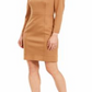 Anne Klein Women's Princess Seam Scuba Dress Brown Size 14