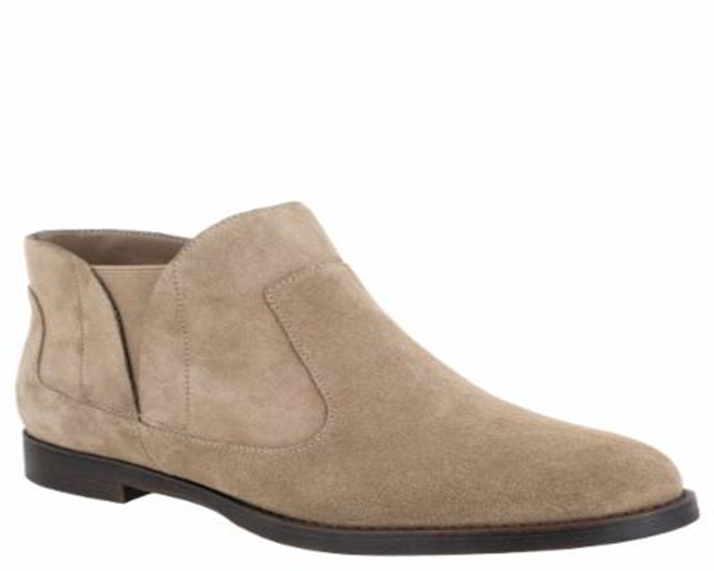 Bella Vita Women's Almond Suede Rory Booties Brown Size 6.5 N