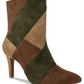 Rialto Women's Casilda Mixed Texture Boots Brown Size 10 M