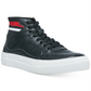 Madden Girl Women's Bilijo Varsity High Top Sneakers Black Size 6.5