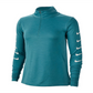 Nike Women's Swoosh Half Zip Running Top Green Size Large
