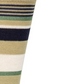 Calvin Klein Men's Striped Knit Crew Socks Brown Size 7-12