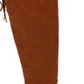 Kenneth Cole Reaction Women's Zipper Adjustable Comfort Corie Round Toe Block Heel Boots Brown Size 8 M