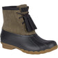 Sperry Women's Sider Saltwater Tassel Duck Boot Wine Size 9 M