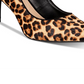 Alfani Women's Jeules Leather Pointed Toe Classic Pumps Brown  Size 5 M