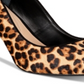 Alfani Women's Jeules Leather Pointed Toe Classic Pumps Brown  Size 5 M