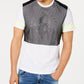 INC International Concepts Men's Mission Graphic Mesh T-Shirt White Size XX-Large