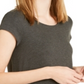 Alfani Women's Heathered T-Shirt Gray Size X-Small