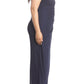 Alex Evenings Women's Long Cold Shoulder Dress Purple Size 20W