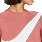 Nike Women's Fitness Running Sweatshirt  Coral Size X-Large