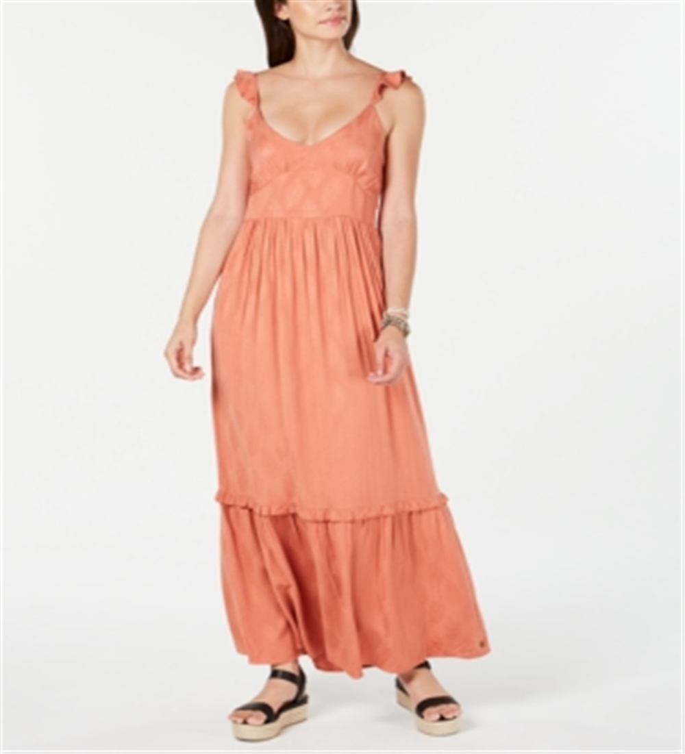 Roxy Women's On a Wim Dress Pink Size Medium