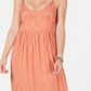 Roxy Women's On a Wim Dress Pink Size Medium