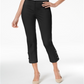 Alfani Women's Lace up Capri Pants Black Size 4 Petite