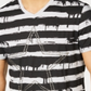 INC International Concepts Men's  Graphic T-Shirt -Gray Combo Size Medium