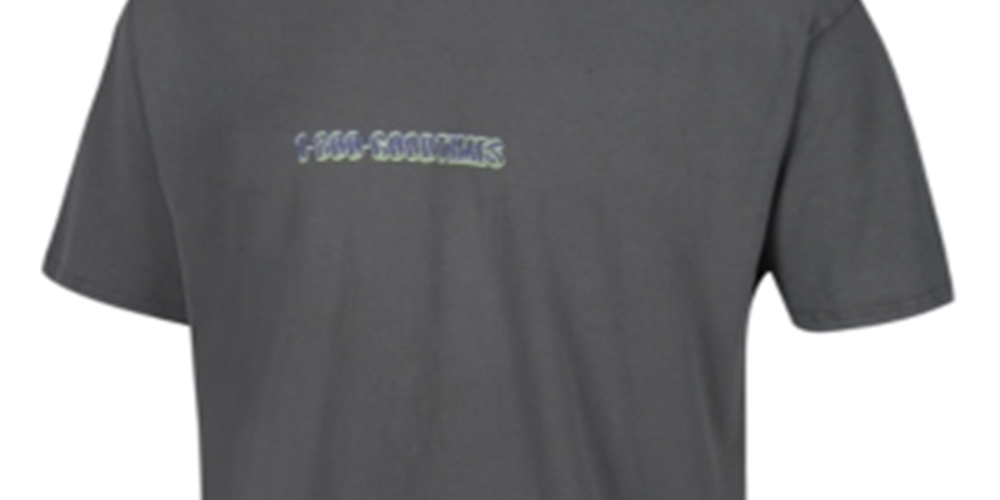Corella Men's Heartbeats Graphic T-Shirt Gray Size Medium