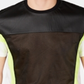 INC International Concepts Men's Sleep Walker Mesh Faux Leather T-Shirt Black Size XX-Large