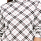 Karen Scott Women's Plaid Printed Mock Neck Top Black Size Petite M