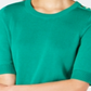 Charter Club Women's Button Shoulder Sweater Green Size Large