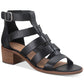 American Rag Women's Sonia Suede Peep Toe Casual Ankle Strap Sandals Black Size 10 M
