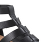 American Rag Women's Sonia Suede Peep Toe Casual Ankle Strap Sandals Black Size 10 M