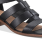 American Rag Women's Sonia Suede Peep Toe Casual Ankle Strap Sandals Black Size 10 M