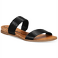 American Rag Women's Easten Flat Two Strap Sandals Black Size 10 M