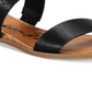 American Rag Women's Easten Flat Two Strap Sandals Black Size 10 M