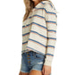 Billabong Women's Short Story Hoodie White Size Small