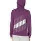 Puma Women's Modern Sport Full Zip Hoodie Sweatshirt Purple Size X-Small