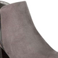Style & Co Women's Almond Toe Block Heel Zip up Booties Gray Size 10 M