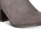 Style & Co Women's Almond Toe Block Heel Zip up Booties Gray Size 10 M