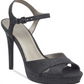Guess Women's Jordie Metallic Glitter Dress Sandals Black Size 8.5