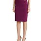 Tahari ASL Women's Pencil Skirt Purple Size Petite
