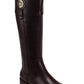 Tommy Hilfiger Women's Imina Faux Leather Knee High Riding Boots Brown Size 7 M