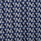 Charter Club Women's Printed V Neck Top Blue Size Large