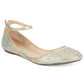 Betsey Johnson Women's SB Joy Ballet Flat Brown Size 6 M