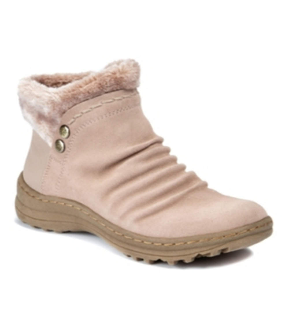 BareTraps Women's Alick Faux Fur Cold Weather Winter Boots Brown Size 5 M