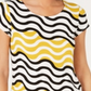 Alfani Women's Printed T-Shirt White Size Medium