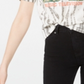 Love Tribe Juniors' Mtv Printed Cropped Graphic T-Shirt Snow White Size Small