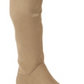 XOXO Women's Tristen Tall Studded Over the Knee Boots Brown Size 5.5