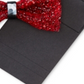 Tallia Men's Rhinestone Party Bow Tie Red Size Regular