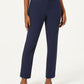 Charter Club Women's Newport Straight Leg Pants Blue Size 6